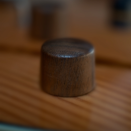 Guitar Maker Peter Stephen, f hole from a Gibson style 335 guitar